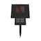 Flash Furniture Lantern Style LED Solar Lights, Black, PK 8 DN-SL106-8-BK-GG - alternate 2